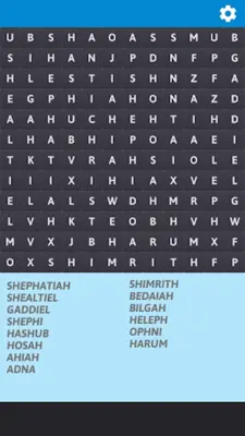 Bible Word Search android App screenshot 1